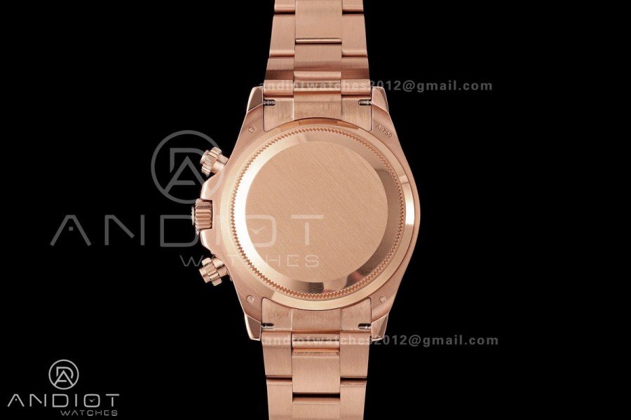 Daytona 126505 QF 1:1 Best Edition Brown Dial on RG Bracelet JH4131 (Free Sprung) V18