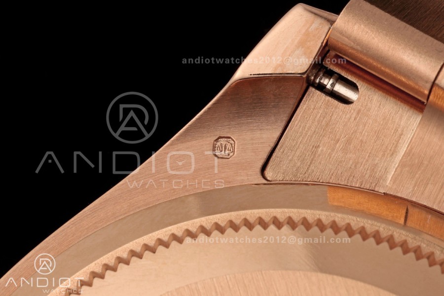 Daytona 126505 QF 1:1 Best Edition Black/RG Dial on RG Bracelet JH4131 (Free Sprung) 