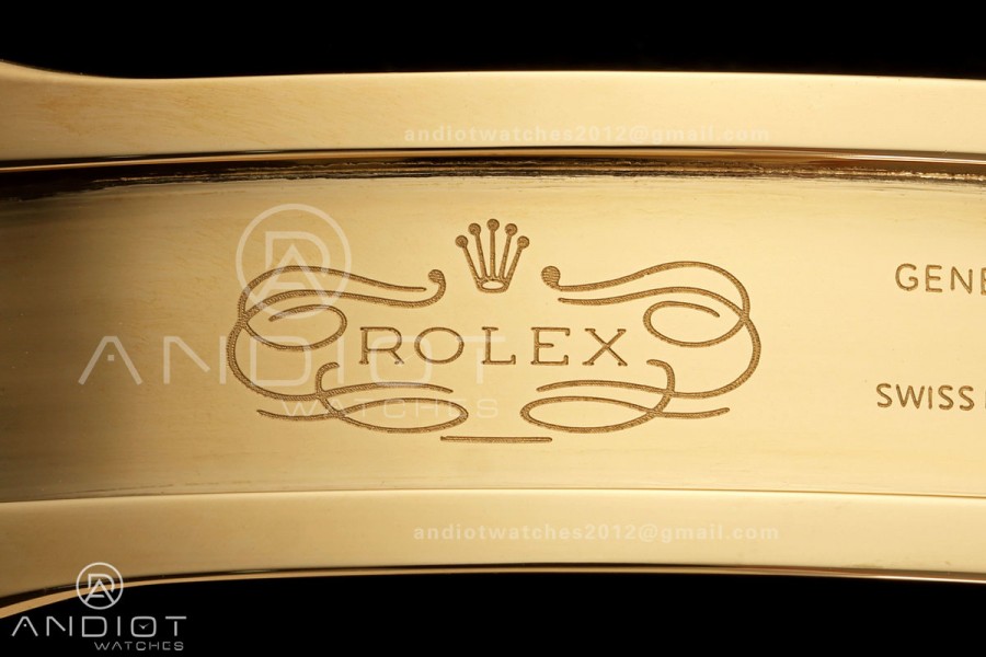 Daytona 126508 QF 1:1 Best Edition YG/Black Dial on YG Bracelet JH4131 (Free Sprung) V18