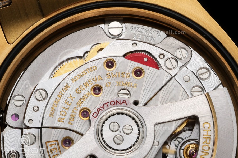 Daytona 126508 QF 1:1 Best Edition White Dial on YG Bracelet JH4131 (Free Sprung) V18