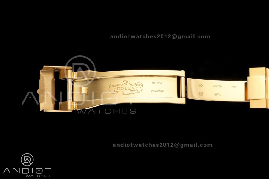 Daytona 126508 QF 1:1 Best Edition White Dial on YG Bracelet JH4131 (Free Sprung) V18