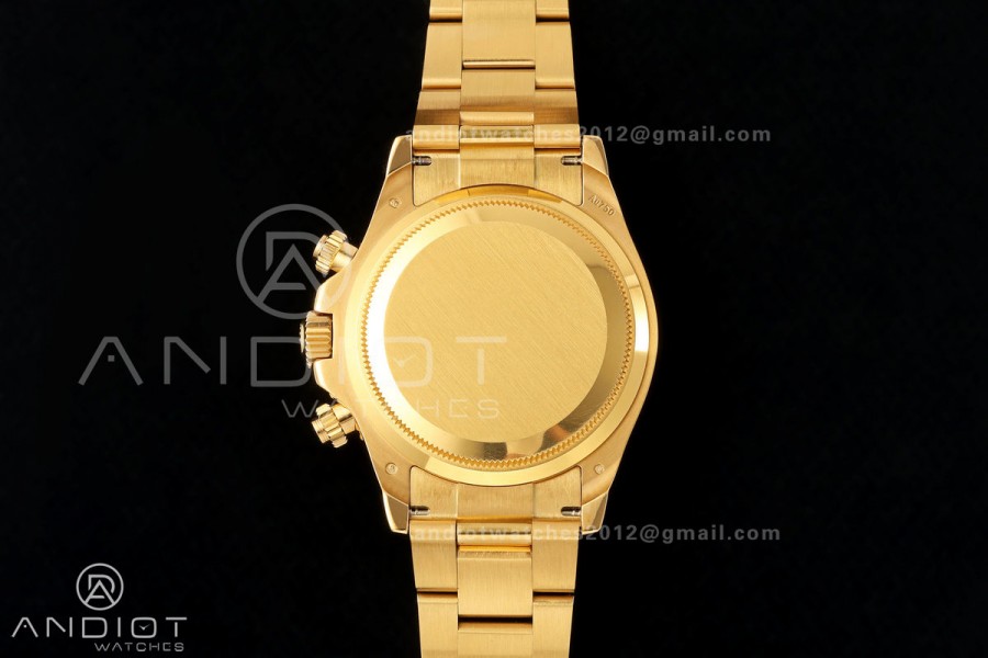 Daytona 126508 QF 1:1 Best Edition White Dial on YG Bracelet JH4131 (Free Sprung) V18