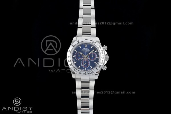 Daytona 126509 QF 1:1 Best Edition Gray/Black Dial on SS Bracelet JH4131 (Free Sprung) V18