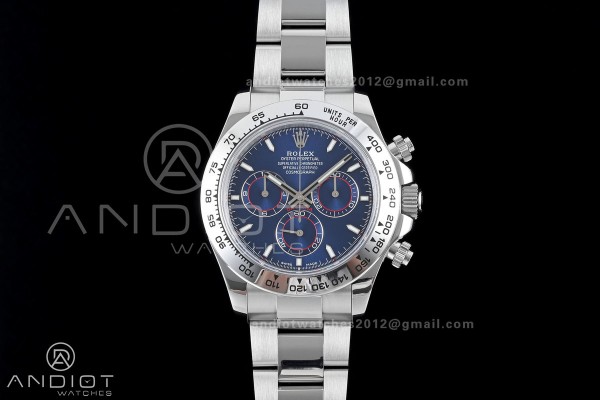 Daytona 126509 QF 1:1 Best Edition Gray/Black Dial on SS Bracelet JH4131 (Free Sprung) V18