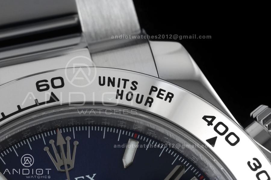 Daytona 126509 QF 1:1 Best Edition Blue Dial on SS Bracelet JH4131 (Free Sprung) V18