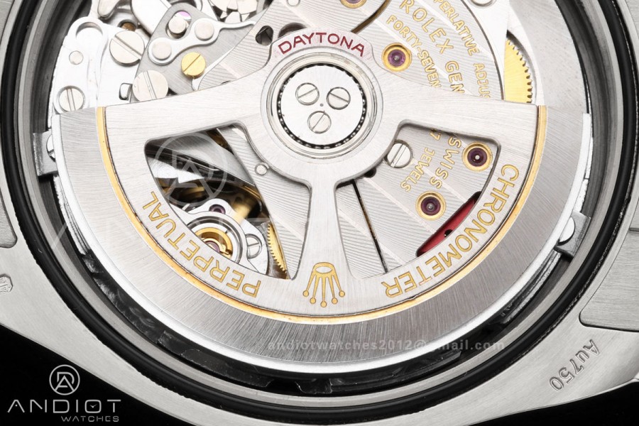 Daytona 126509 QF 1:1 Best Edition Black/Silver Dial on SS Bracelet JH4131 (Free Sprung) V18