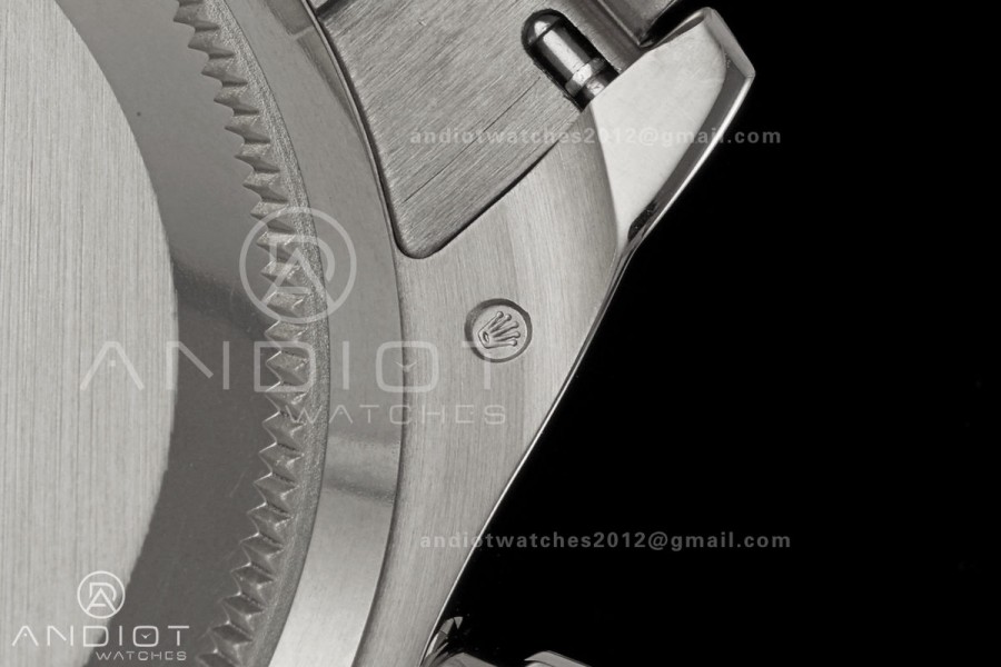 Daytona 126509 QF 1:1 Best Edition Black/Silver Diamonds Dial on SS Bracelet JH4131 (Free Sprung) V18