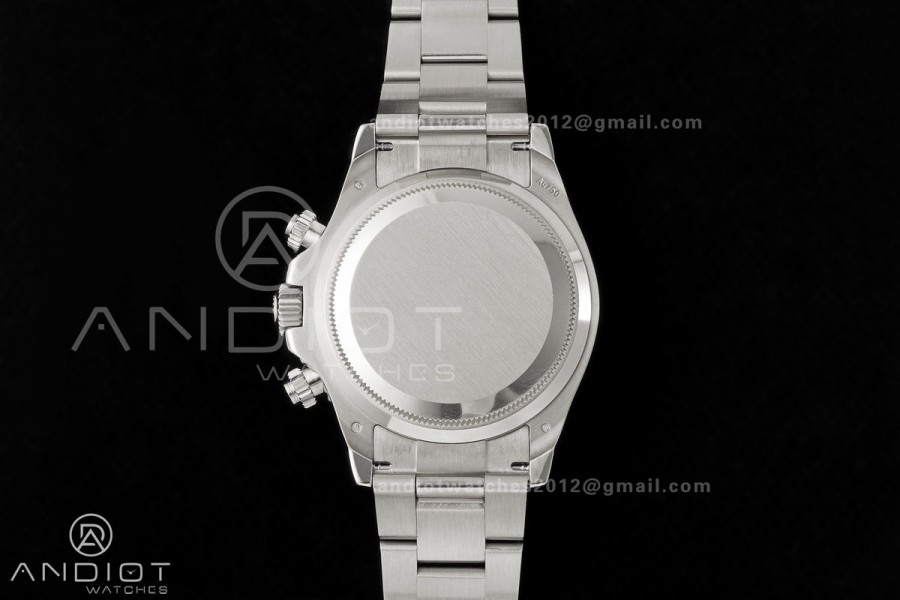 Daytona 126509 QF 1:1 Best Edition Black/Silver Diamonds Dial on SS Bracelet JH4131 (Free Sprung) V18