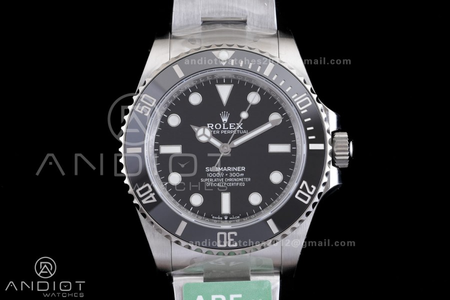 Submariner 41mm 124060 No Date ARF 1:1 Best Edition 904L SS Case and Bracelet VR3230