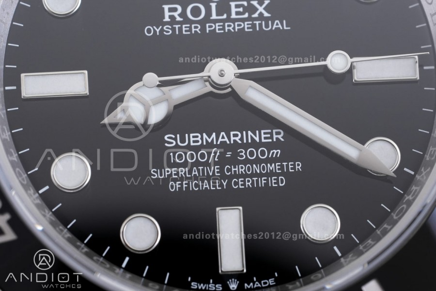 Submariner 41mm 124060 No Date ARF 1:1 Best Edition 904L SS Case and Bracelet VR3230