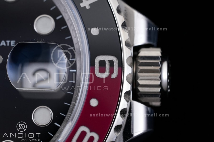 GMT-Master II 126710 Black/Red Ceramic ARF Pepsi Best Edition on Jubilee Bracelet DD3285 V3