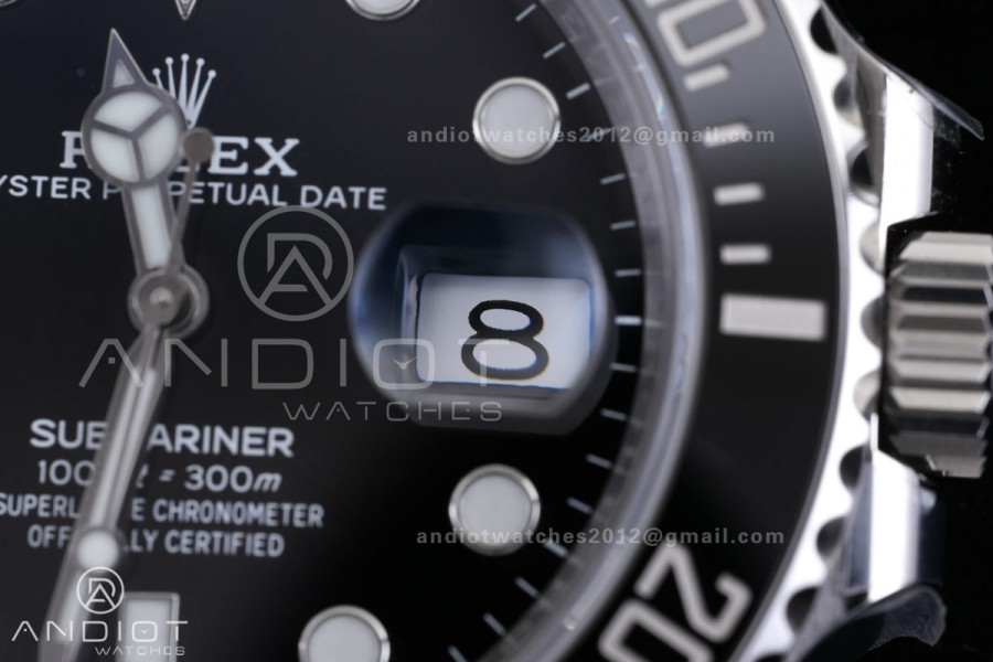 Submariner 41mm 126610LN 904L SS ARF 1:1 Best Edition Black Dial On 904L SS Bracelet  DD3235