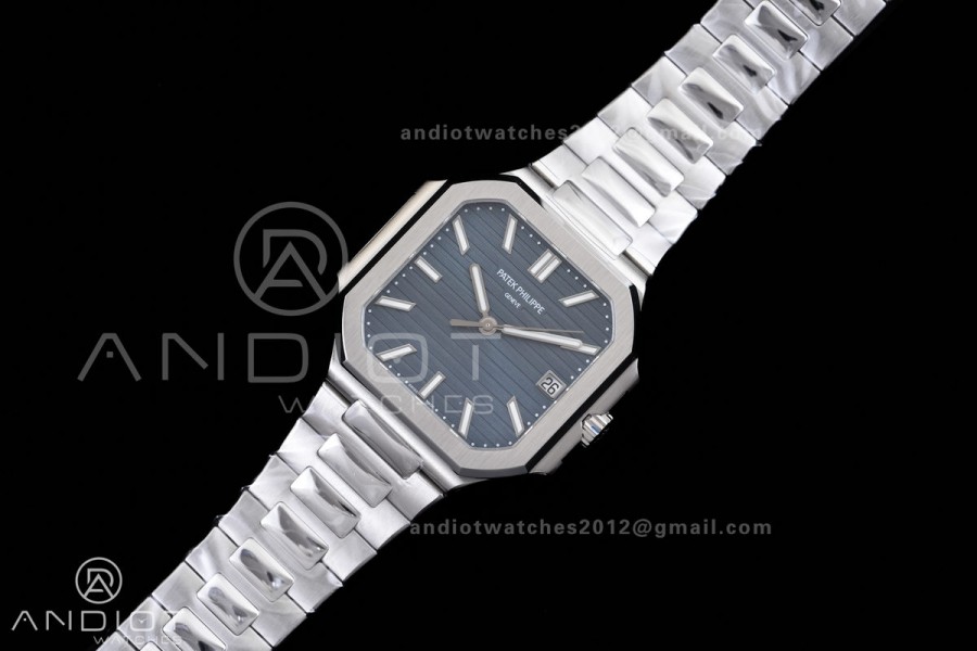 Cubitus 7128/1G SS BBF 1:1 Best Edition Blue Dial On SS Bracelet Super Clone DD330