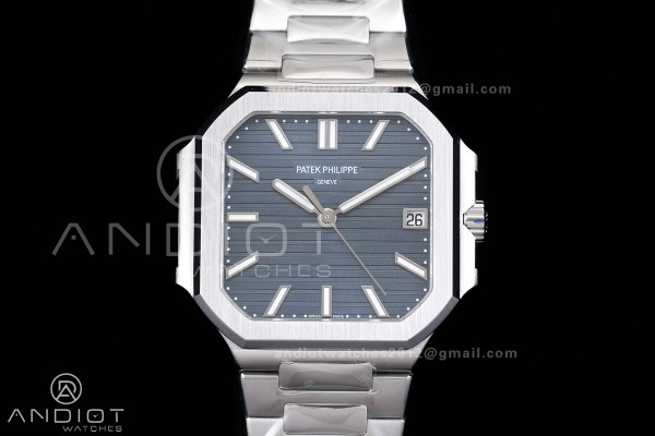 Cubitus 7128/1G SS BBF 1:1 Best Edition Blue Dial On SS Bracelet Super Clone DD330