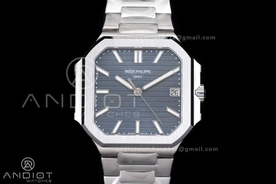 Cubitus 7128/1G SS BBF 1:1 Best Edition Blue Dial On SS Bracelet Super Clone DD330