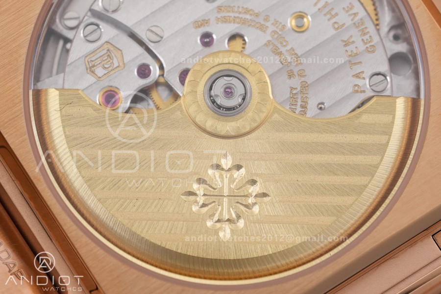 Cubitus 7128/1R RG BBF 1:1 Best Edition Brown Dial On RG Bracelet Super Clone DD330