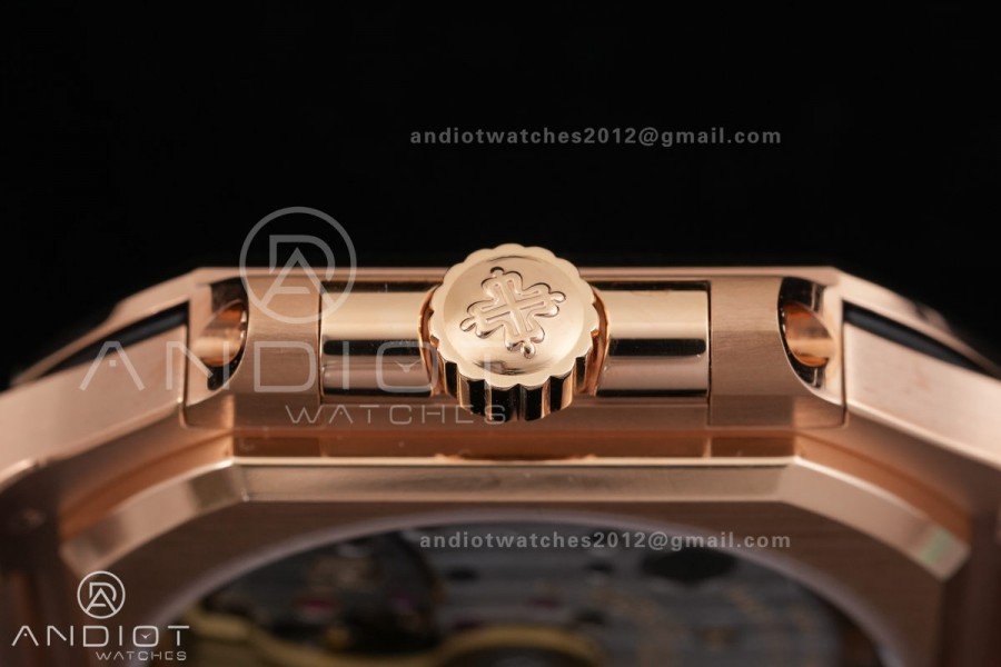 Cubitus 7128/1R RG BBF 1:1 Best Edition Brown Dial On RG Bracelet Super Clone DD330