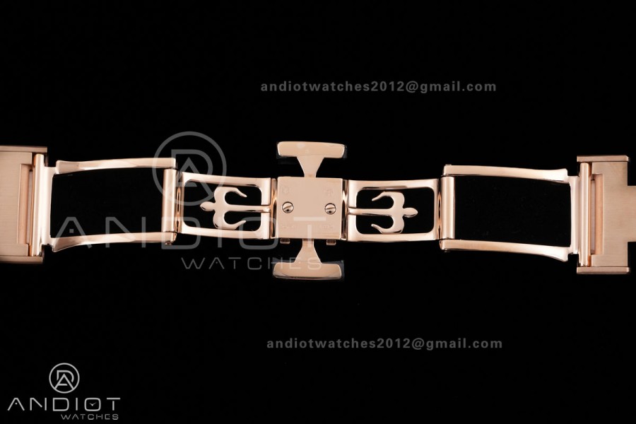 Cubitus 7128/1R RG BBF 1:1 Best Edition Brown Dial On RG Bracelet Super Clone DD330