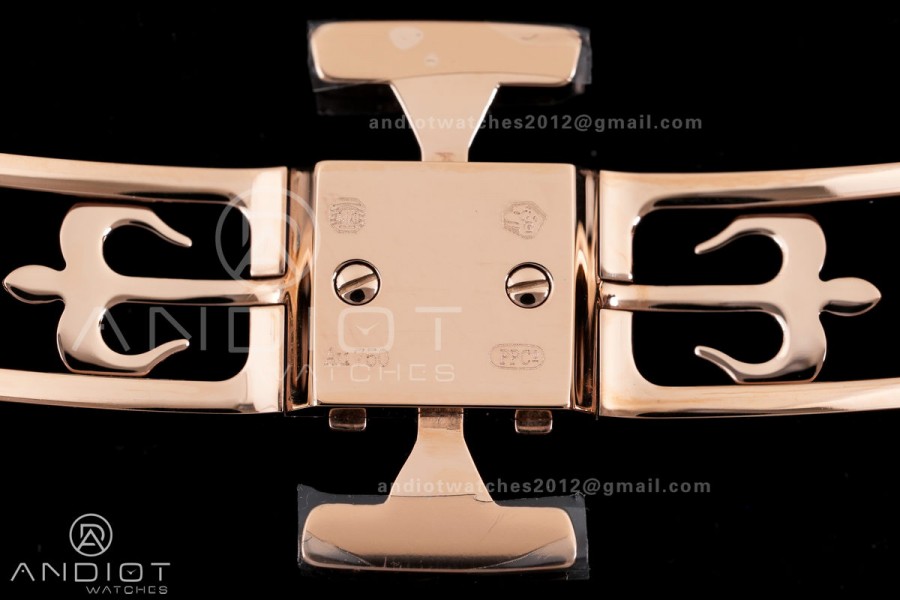 Cubitus 7128/1R RG BBF 1:1 Best Edition Brown Dial On RG Bracelet Super Clone DD330