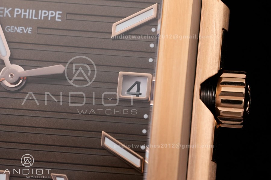 Cubitus 7128/1R RG BBF 1:1 Best Edition Brown Dial On RG Bracelet Super Clone DD330