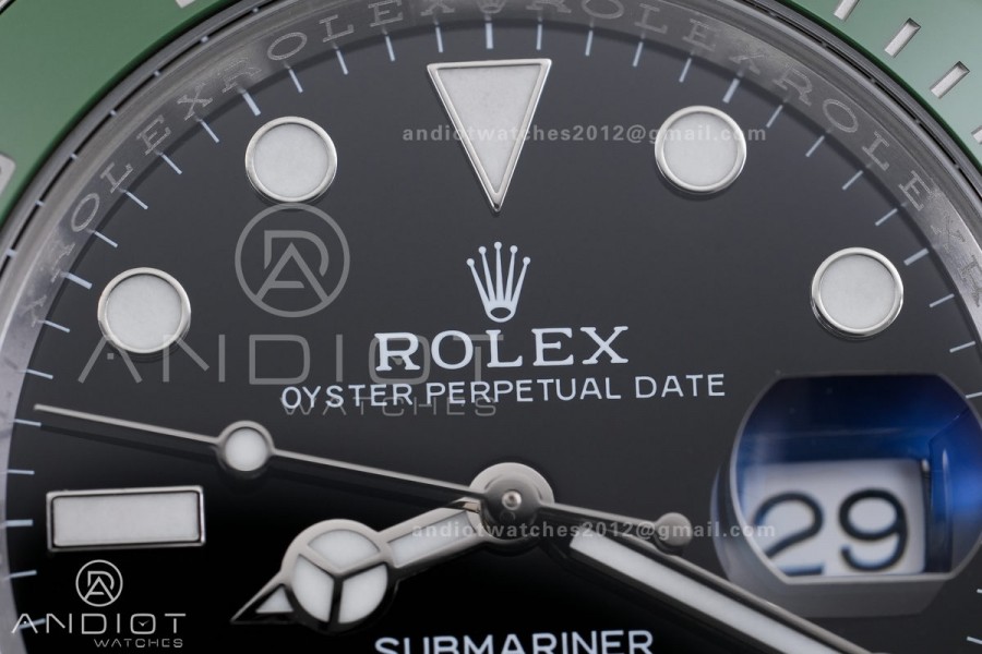 Submariner 41mm 126610LV Green Ceramic 904L Steel GOLD 1:1 Best Edition JH3235 (Free Sprung)