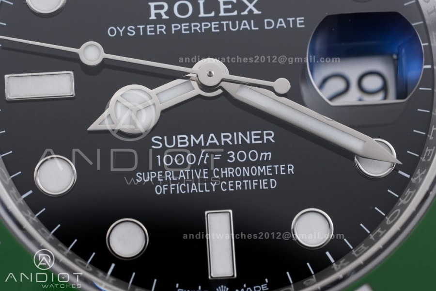 Submariner 41mm 126610LV Green Ceramic 904L Steel GOLD 1:1 Best Edition JH3235 (Free Sprung)