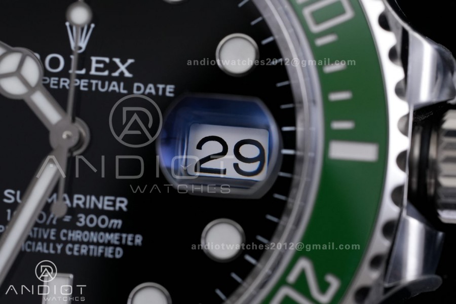 Submariner 41mm 126610LV Green Ceramic 904L Steel GOLD 1:1 Best Edition JH3235 (Free Sprung)