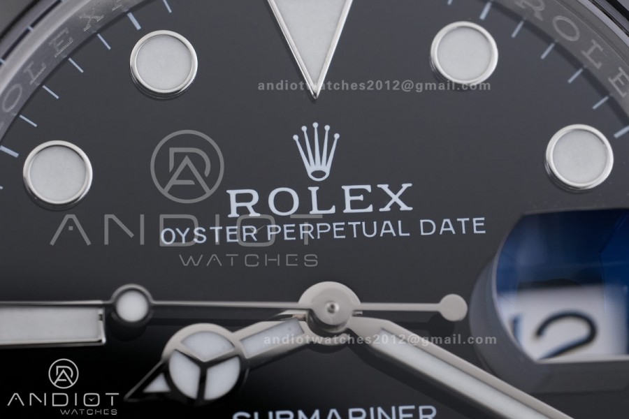 Submariner 41mm 126610 LN Black Ceramic 904L Steel GOLD 1:1 Best Edition JH3235 (Free Sprung)