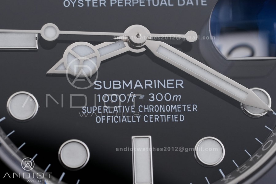 Submariner 41mm 126610 LN Black Ceramic 904L Steel GOLD 1:1 Best Edition JH3235 (Free Sprung)