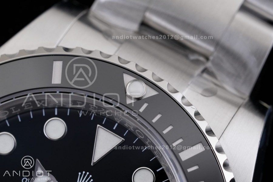 Submariner 41mm 126610 LN Black Ceramic 904L Steel GOLD 1:1 Best Edition JH3235 (Free Sprung)