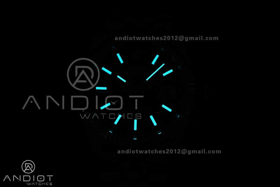 DateJust 36 SS 126234 VSF 1:1 Best Edition 904L Steel Green Stick Dial on Jubilee Bracelet VS3235 V2