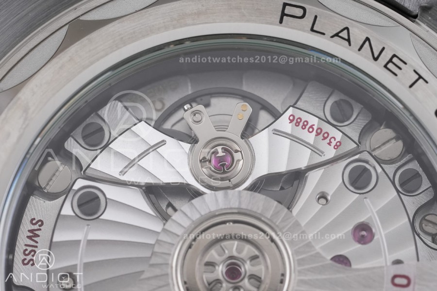 Planet Ocean 39.5mm White Ceramic Bezel SS VSF 1:1 Best Edition White Dial On SS Bracelet Super Clone Asian 8800