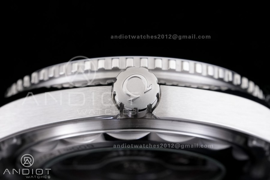 Planet Ocean 39.5mm White Ceramic Bezel SS VSF 1:1 Best Edition White Dial On SS Bracelet Super Clone Asian 8800