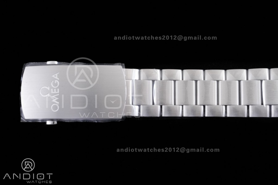 Planet Ocean 39.5mm White Ceramic Bezel SS VSF 1:1 Best Edition White Dial On SS Bracelet Super Clone Asian 8800