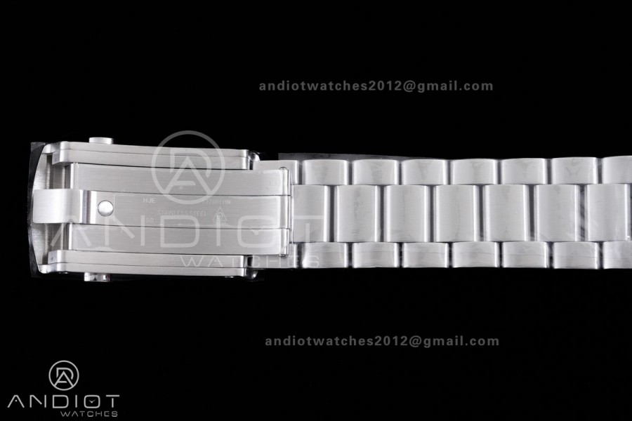 Planet Ocean 39.5mm White Ceramic Bezel SS VSF 1:1 Best Edition White Dial On SS Bracelet Super Clone Asian 8800