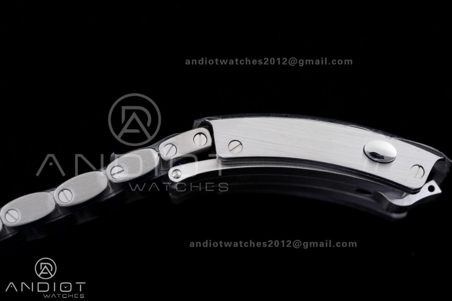 Planet Ocean 39.5mm White Ceramic Bezel SS VSF 1:1 Best Edition White Dial On SS Bracelet Super Clone Asian 8800