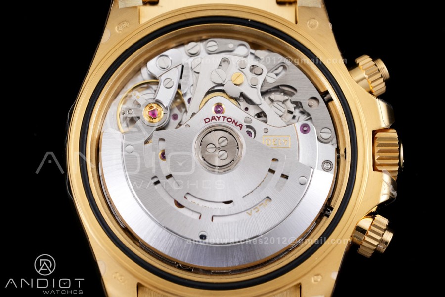 Daytona 116518 Gain Weight VSF 1:1 Best Edition 904L Steel Gold Dial On Oysterflex Strap DD4130