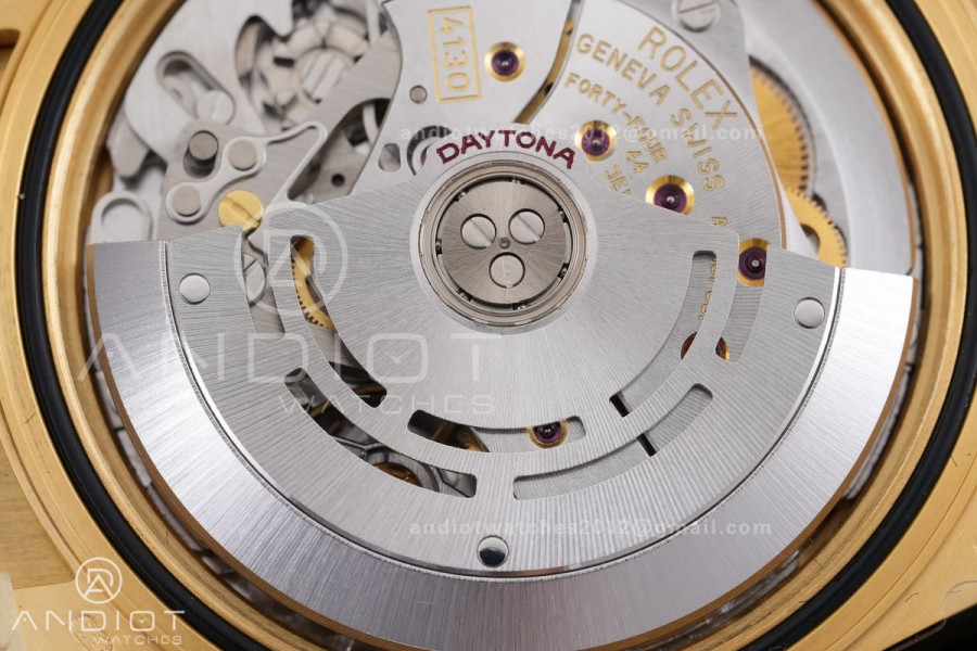 Daytona 116518 Gain Weight VSF 1:1 Best Edition 904L Steel Gold Dial On Oysterflex Strap DD4130