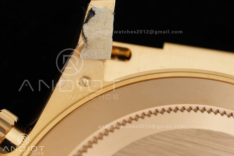 Daytona 116518 Gain Weight VSF 1:1 Best Edition 904L Steel Gold Dial On Oysterflex Strap DD4130