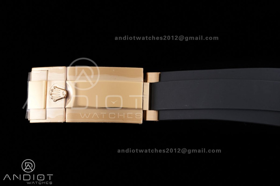 Daytona 116518 Gain Weight VSF 1:1 Best Edition 904L Steel Gold Dial On Oysterflex Strap DD4130