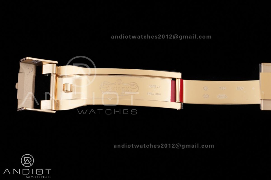 Daytona 116518 Gain Weight VSF 1:1 Best Edition 904L Steel Gold Dial On Oysterflex Strap DD4130
