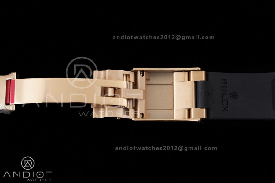 Daytona 116518 Gain Weight VSF 1:1 Best Edition 904L Steel Gold Dial On Oysterflex Strap DD4130