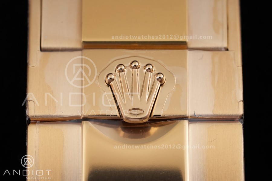Daytona 116518 Gain Weight VSF 1:1 Best Edition 904L Steel Gold Dial On Oysterflex Strap DD4130
