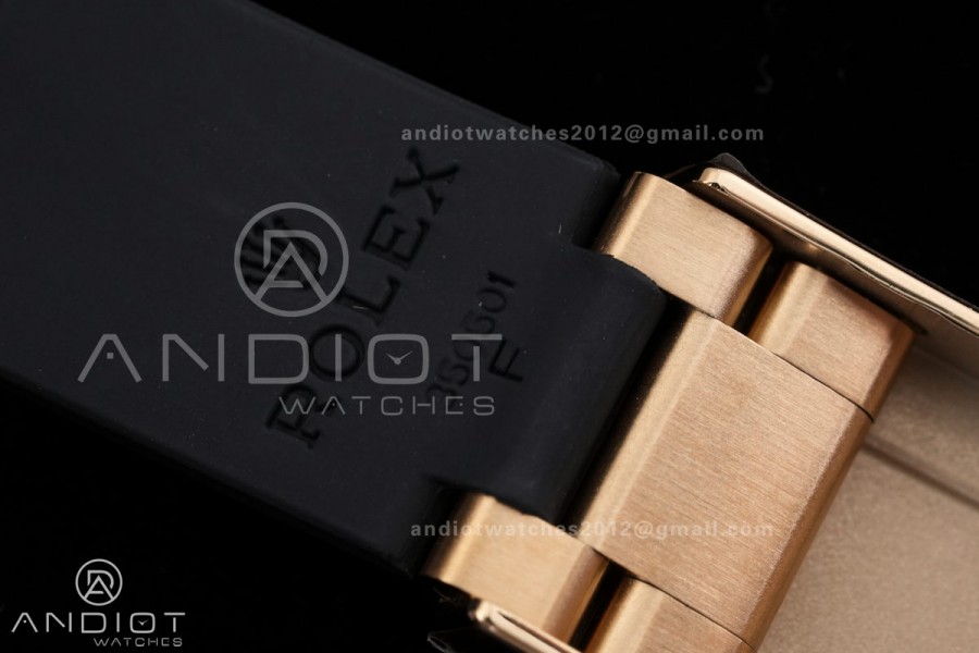 Daytona 116518 Gain Weight VSF 1:1 Best Edition 904L Steel Gold Dial On Oysterflex Strap DD4130