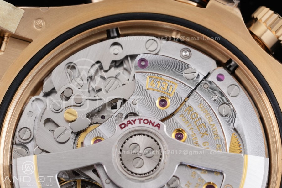 Daytona 126518 Gain Weight VSF 1:1 Best Edition Gold Dial on Oysterflex Strap DD4131