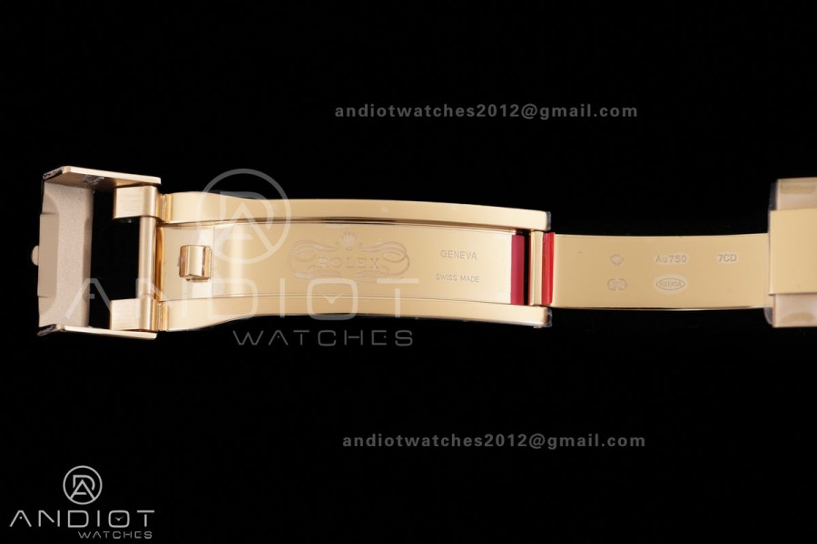 Daytona 126518 Gain Weight VSF 1:1 Best Edition Gold Dial on Oysterflex Strap DD4131