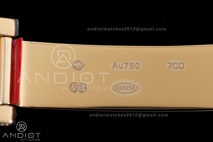 Daytona 126518 Gain Weight VSF 1:1 Best Edition Gold Dial on Oysterflex Strap DD4131