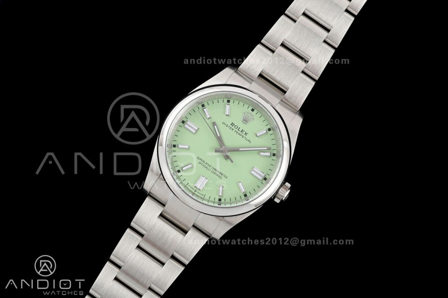 Oyster Perpetual 126000 36mm Clean Plus 1:1 Best Edition 904L Steel Avocado Dial DD3230