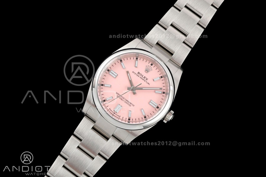 Oyster Perpetual 126000 36mm Clean Plus 1:1 Best Edition 904L Steel Pink Dial DD3230