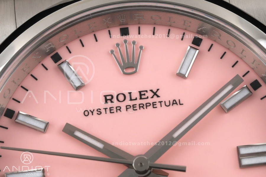 Oyster Perpetual 126000 36mm Clean Plus 1:1 Best Edition 904L Steel Pink Dial DD3230